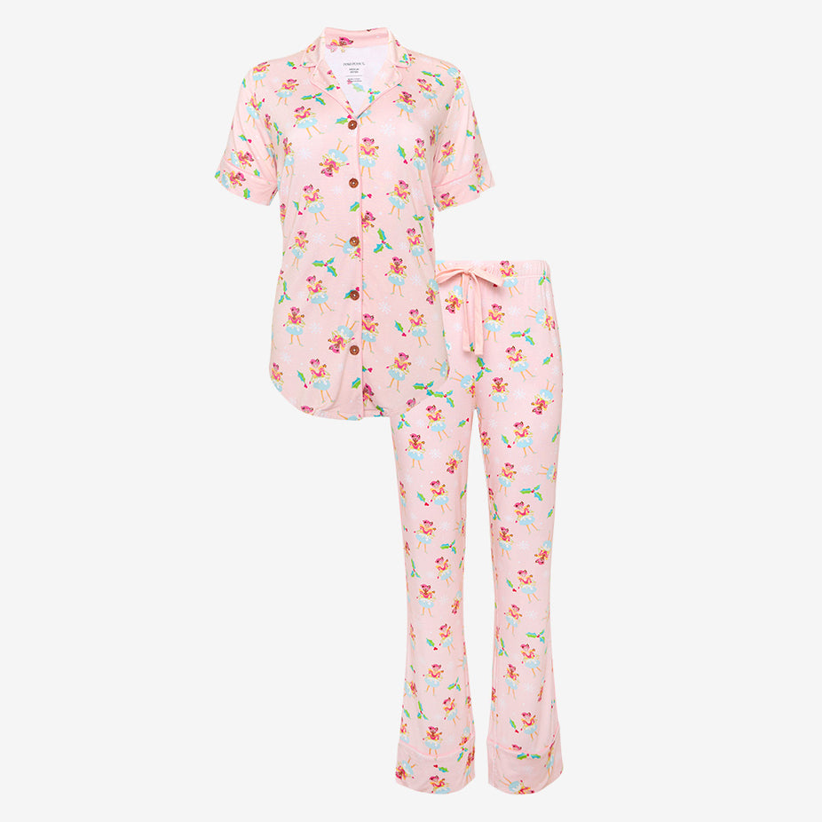Glitterville™ Sugarplum Pixie Women's Luxe Pajama Set
