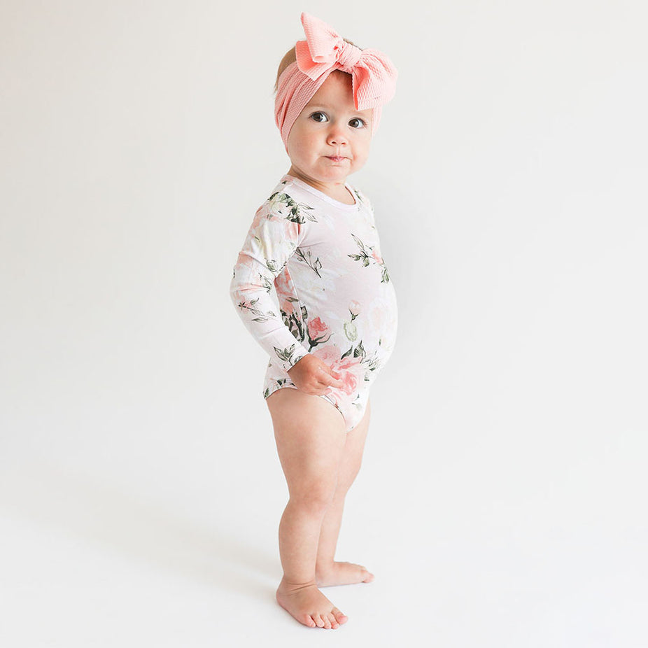 Round Collar Bodysuit Set S00 - For Baby